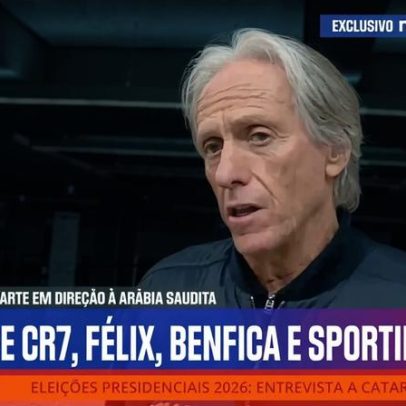 Jesus antecipa Arábia Saudita: Ronaldo-Félix, arbitragem em Portugal e Benfica