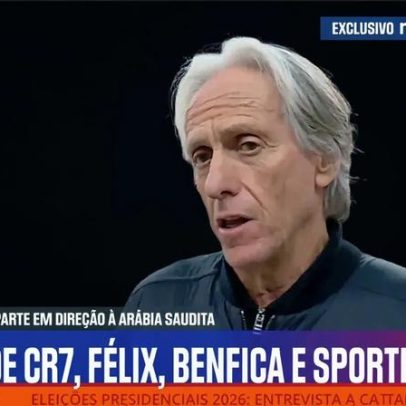 Jesus antecipa saída para a Arábia Saudita e comenta Ronaldo-Félix e Benfica