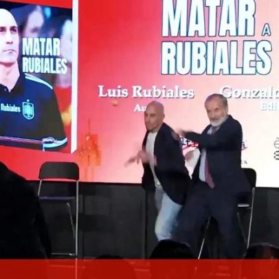 Foi o tio de Rubiales quem atirou ovos, diz Record
