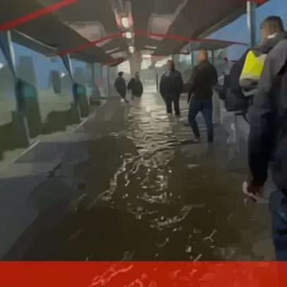 Autoeuropa inundada devido à forte precipitação