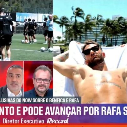 Encontros entre presidente do Besiktas e Rafa com promessa de 15 milhões