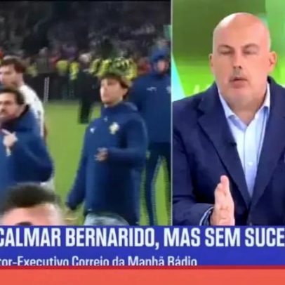 Adeptos que se relacionaram com Rúben Dias e Bernardo Silva receberam-no no hotel