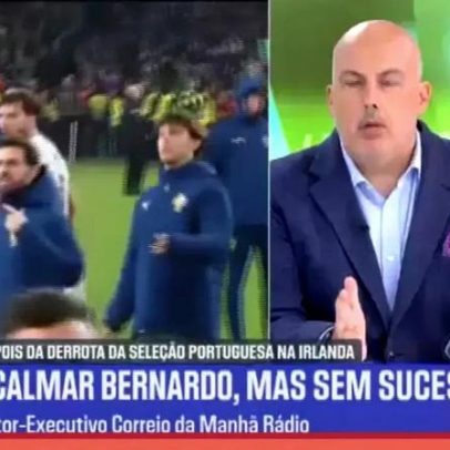Adeptos que estiveram com Dias e Bernardo Silva ficaram no hotel da seleção