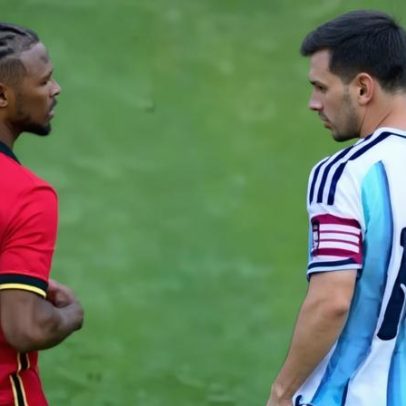 Fredy garante camisola de Messi ainda antes do início do jogo