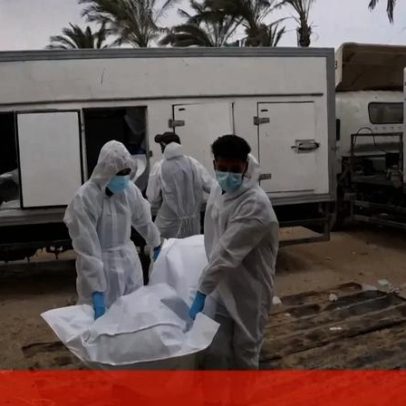 Israel devolve corpos de 15 palestinianos a Gaza