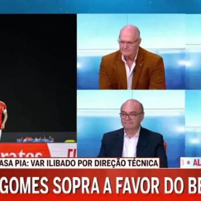 Árbitro e VAR ilibados após pressão na arbitragem Benfica-Casa Pia