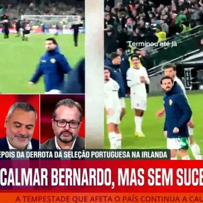 Vítor Pinto comenta tensão entre adeptos no Irlanda-Portugal