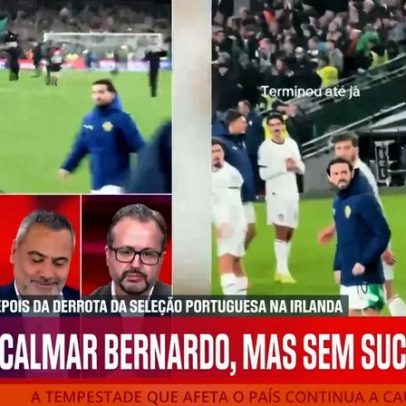 Vítor Pinto enfrenta tensão com adeptos após Irlanda-Portugal