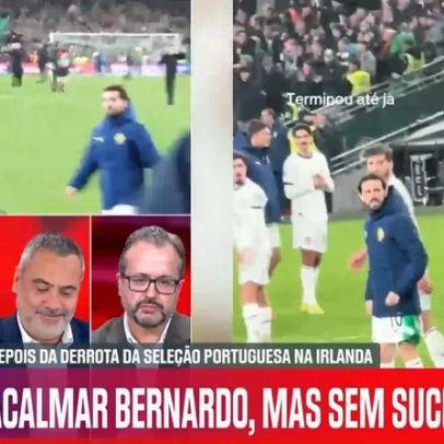 Vítor Pinto comenta tensão entre adeptos no Irlanda-Portugal