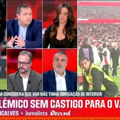 Sérgio Krithinas discute com árbitro da Liga: já não percebo disto