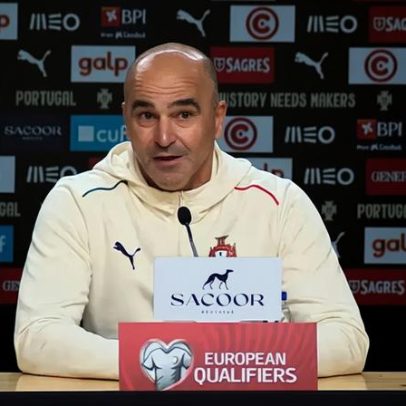 Ronaldo expulso, adeptos fortes e alegria da equipa, diz Martínez