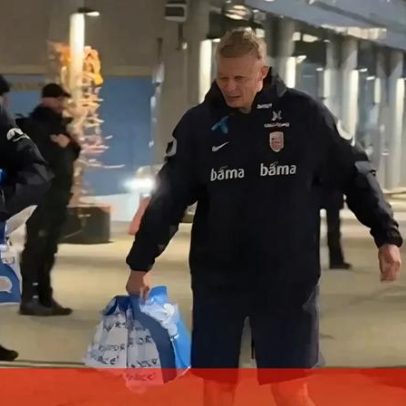 Haaland compra 70 hambúrgueres após vitória na seleção norueguesa