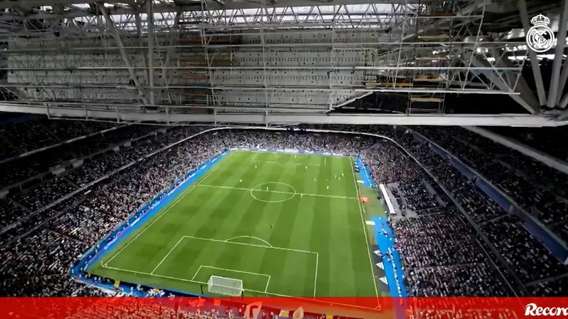 Bernabéu transforma-se para receber jogo da NFL