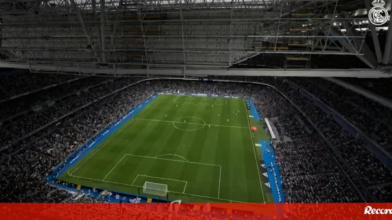Bernabéu transforma-se para receber jogo da NFL
