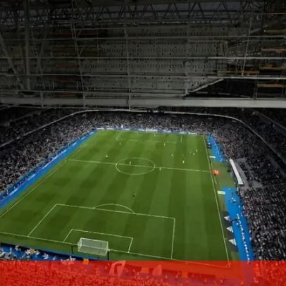 Bernabéu transforma-se para receber jogo da NFL