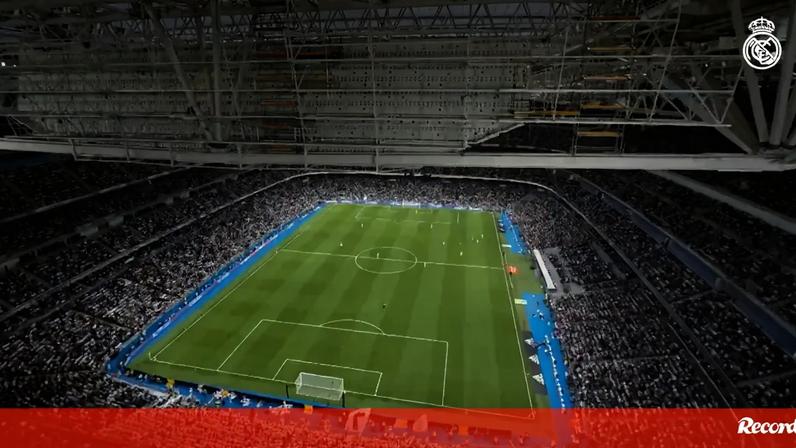 Bernabéu transforma-se para receber jogo da NFL