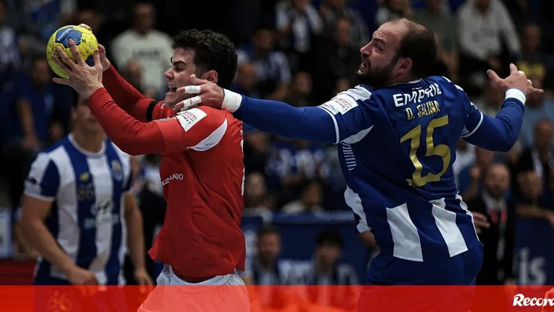 Porto e Benfica empatam e mantêm liderança partilhada no andebol
