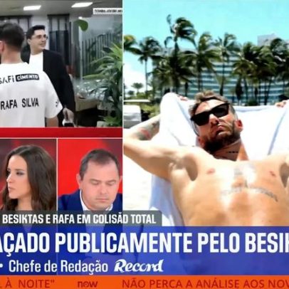 Rafa queixa-se de dores nas costas e o Besiktas reage