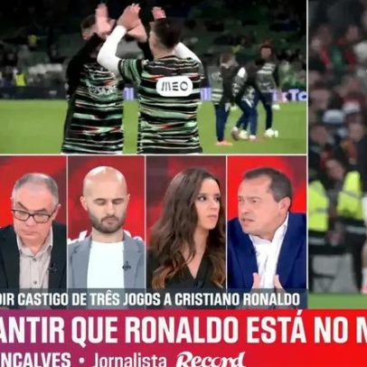 Lance não justifica mais que um jogo de castigo para Cristiano Ronaldo, diz Record