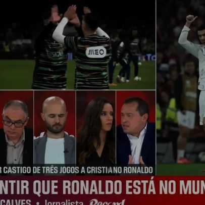 Gravidade do lance não justifica mais que um jogo de castigo a Ronaldo
