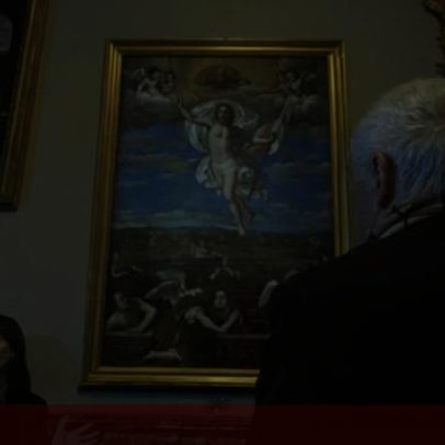 Imagens do interior do Palácio Colonna, uma das casas históricas de Roma
