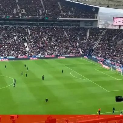 Invasor disfarçado finta seguranças no relvado do Dragão