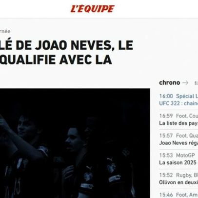 Imprensa internacional rendida a Portugal e ao golaço de João Neves