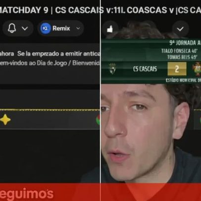 Influencer argentino reúne 12 mil pessoas para ver CS Cascais no YouTube
