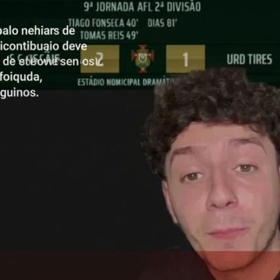 Influencer argentino reúne 12 mil fãs para ver jogo do CS Cascais no YouTube