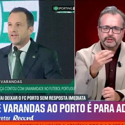 Vítor Pinto: Sporting e Varandas prontos para responder a ataques de Porto