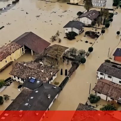 Chuvas intensas provocam inundações em Itália