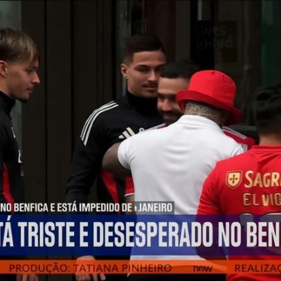 Ivanovic insatisfeito no Benfica, mas há motivo para ficar até janeiro