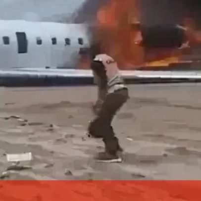 Passageiros escapam ilesos após avião angolano arder na aterragem