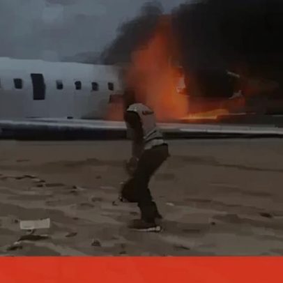 Passageiros escapam ilesos após acidente com avião angolano na aterragem