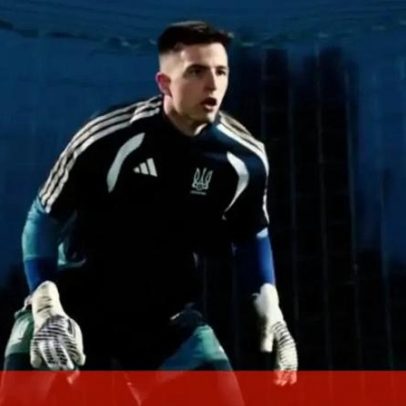 Trubin treina pela seleção após elogios, mostra-se em dia de treino