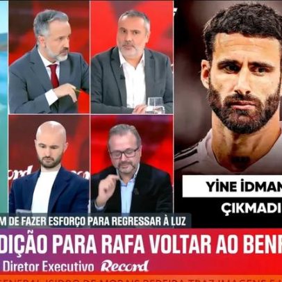 Besiktas avalia sanções após novo falhanço de Rafa no treino