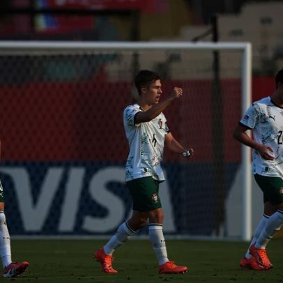 Portugal vence México e avança aos quartos de final no Mundial Sub-17