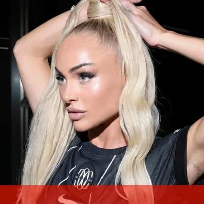 Alisha Lehmann mostra quarto após assalto e pede que deixem tudo limpo
