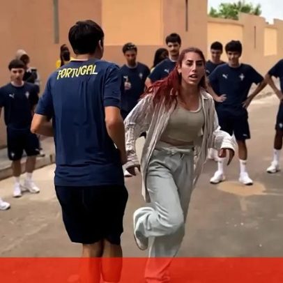 Freestyler argelina enfrenta Seleção Portuguesa Sub-17 de futsal