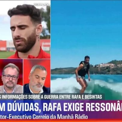 Rafa Silva comenta não renovação com Rui Costa no Benfica