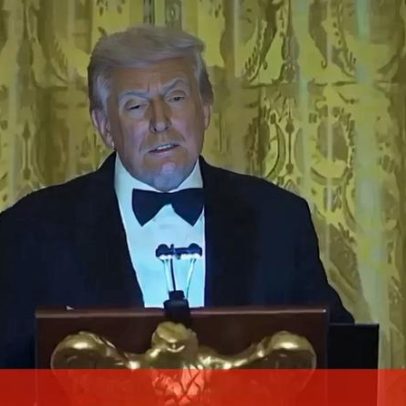 Donald Trump afirma que o filho é fã de Cristiano Ronaldo e o respeita mais