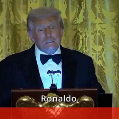 Trump: filho é fã de Cristiano Ronaldo e passa a respeitar mais o pai