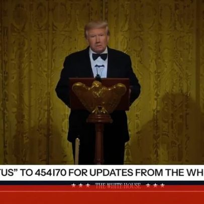 Trump não soube onde estava Cristiano Ronaldo; apontaram para CR7 e palmas