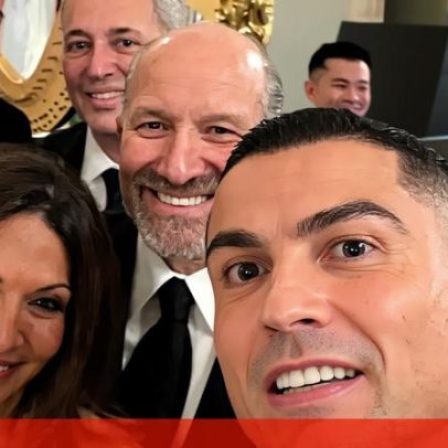 Cristiano Ronaldo faz selfie com Elon Musk e Infantino na Casa Branca