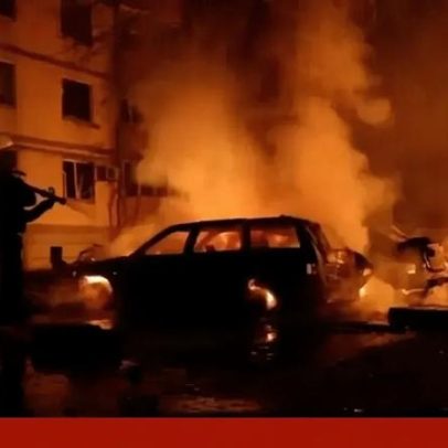 Ataque russo em Kharkiv deixa pelo menos 40 feridos