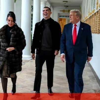 Trump usa IA para interagir com Ronaldo e elogia-o