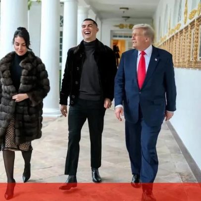 Trump entrega Cristiano Ronaldo a chave da Casa Branca: material e destinatários