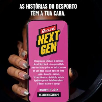 Record Next Gen abre inscrições para criadores de conteúdo com prémios