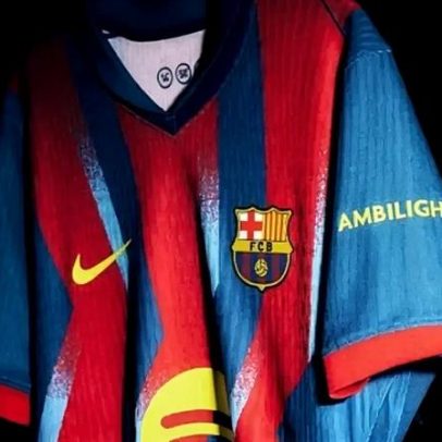 Barcelona lança equipamento em homenagem ao triunfo de 2005 no El Clásico