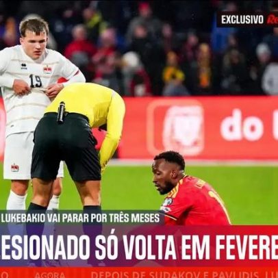 Lukebakio sofre lesão grave, Benfica opera extremo e só volta em fevereiro